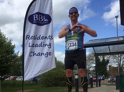 Deano Hughes, ran '5 Marathons in 5 Weeks' raising an incredible £7,500